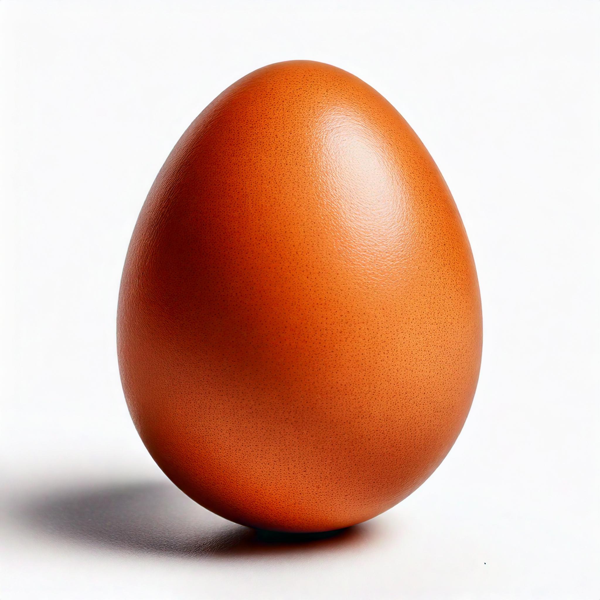 Rhode Island Red Egg - dark brown variation